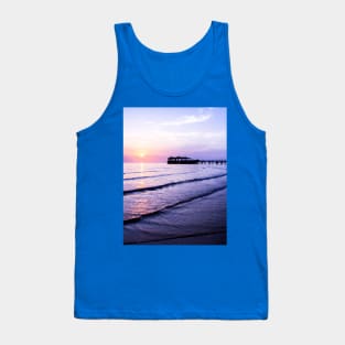 great waves of sunset Tank Top